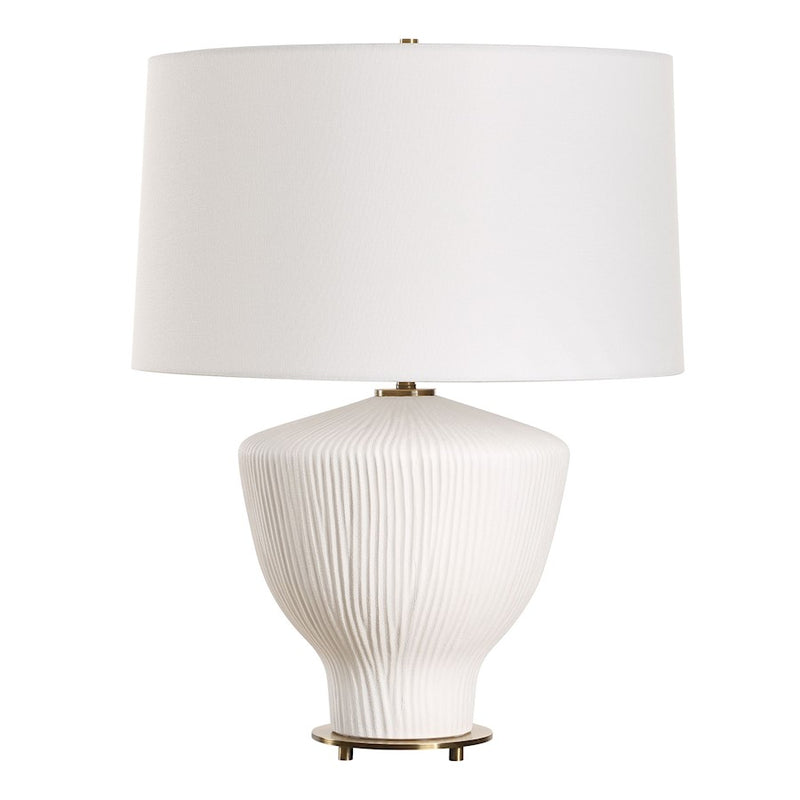Uttermost Maisie 1 Light White Table Lamp