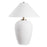 Uttermost Merriton 1 Light Matte White Table Lamp, Bronze