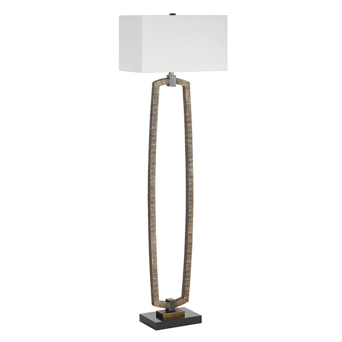 Uttermost Relic 1 Light Gold Floor Lamp, Bronze