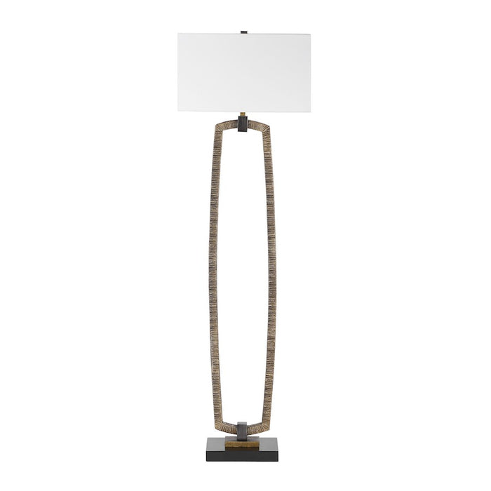 Uttermost Relic 1 Light Gold Floor Lamp, Bronze