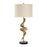 Uttermost Rams 1 Light Horn Table Lamp, Brass