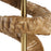 Uttermost Rams 1 Light Horn Table Lamp, Brass