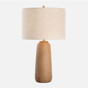 Uttermost Ayda 1 Light Terracotta Table Lamp, Brass - 30457-1