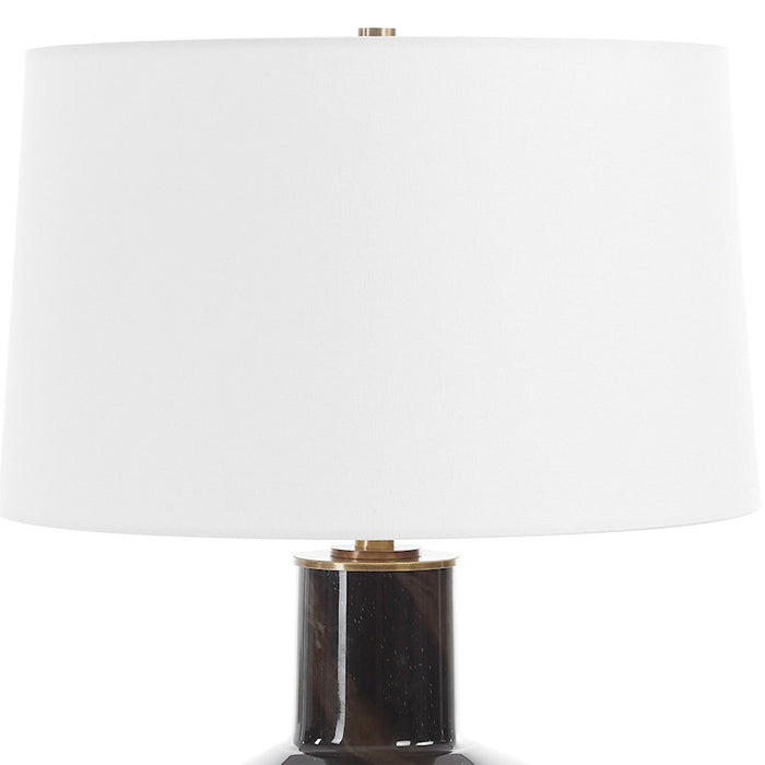 Uttermost Buchanan 1 Light Charcoal Table Lamp