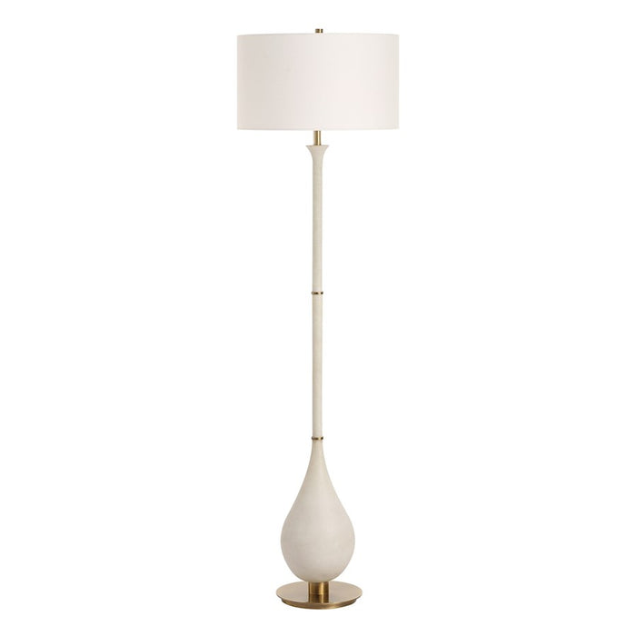 Uttermost Dewdrop 1 Light Ivory Floor Lamp