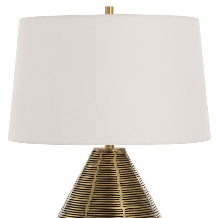 Uttermost Knowles 1 Light Brass Table Lamp
