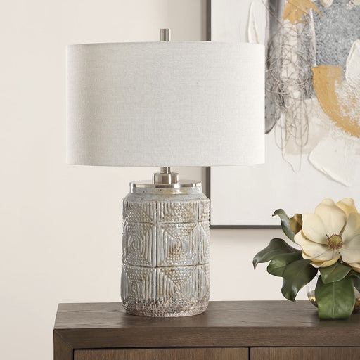 Uttermost Graydon 1 Light Gray Table Lamp
