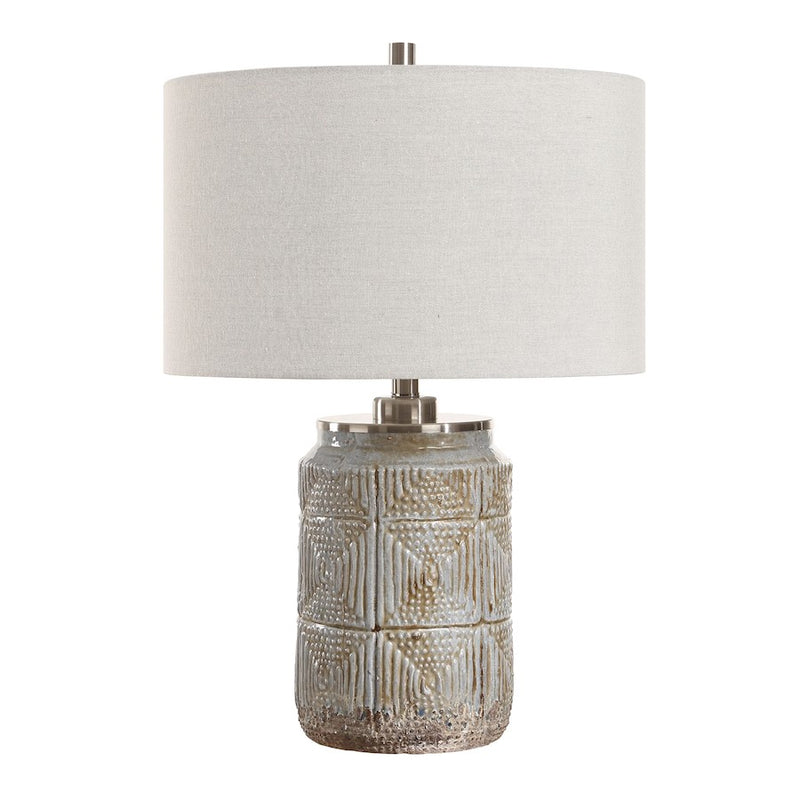 Uttermost Graydon 1 Light Gray Table Lamp