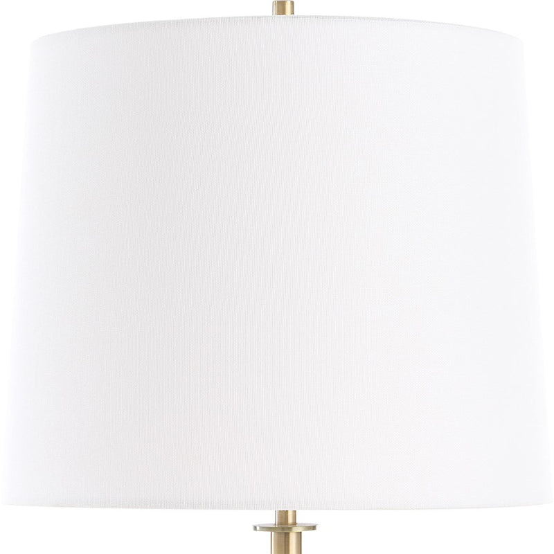 Uttermost Jenson 1 Light Black Marble Buffet Lamp