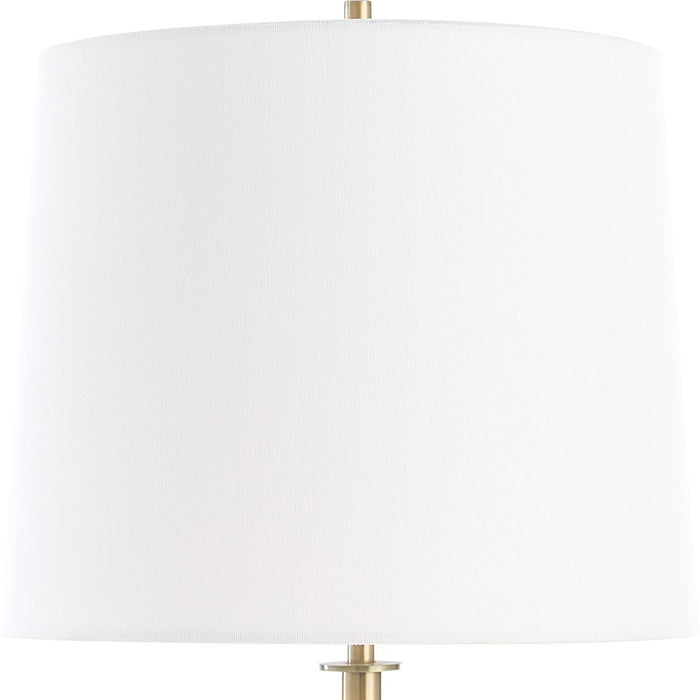 Uttermost Jenson 1 Light Black Marble Buffet Lamp