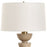 Uttermost Cullum 1 Light Geometric Table Lamp, Brass