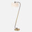 Uttermost Irwin 1 Light Curved Brass Floor Lamp - 30476