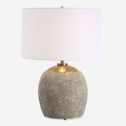 Uttermost Raylan 1 Light Table Lamp, Brown/Brass - 30479-1