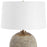Uttermost Raylan 1 Light Table Lamp, Brown/Brass