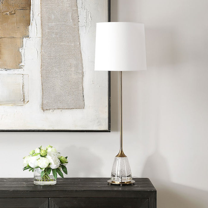 Uttermost Alistair 1 Light Brass Buffet Lamp