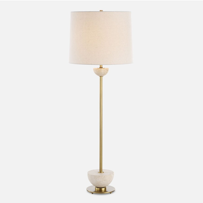 Uttermost Hemisphere 1 Light Brass Buffet Lamp - 30481-1