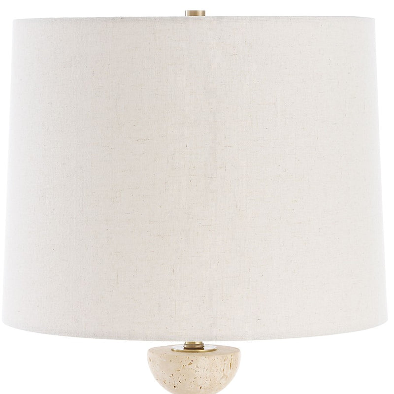 Uttermost Hemisphere 1 Light Brass Buffet Lamp