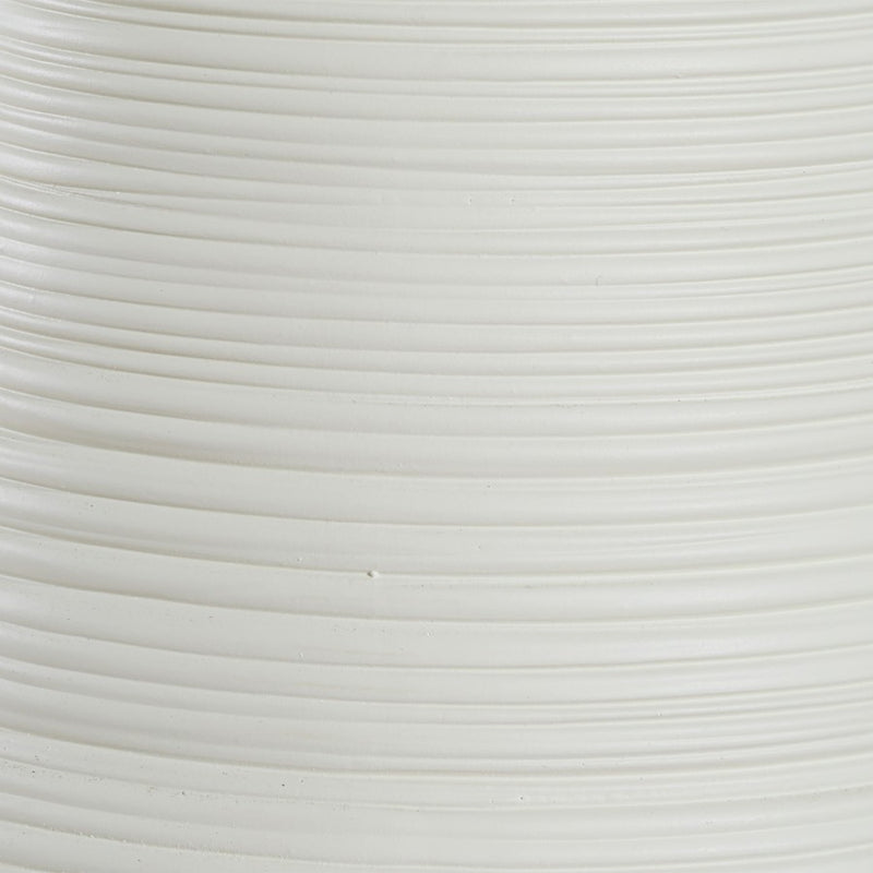 Uttermost Ridgeline 1 Light Matte White Table Lamp