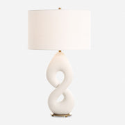 Uttermost Meridian 1 Light Ivory Stone Table Lamp - 30483