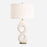 Uttermost Meridian 1 Light Ivory Stone Table Lamp - 30483
