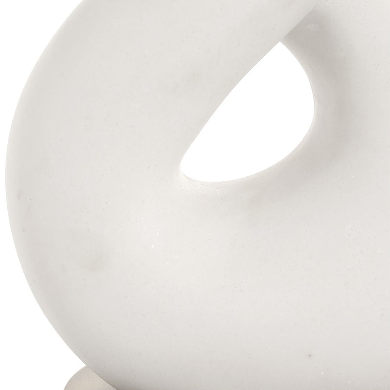 Uttermost Meridian 1 Light Ivory Stone Table Lamp