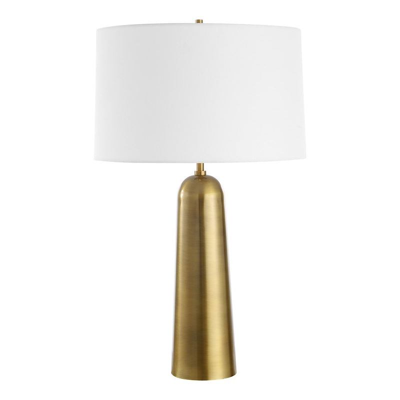 Uttermost Flinchem 1 Light Brass Table Lamp