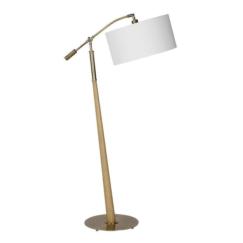 Uttermost Kennett 1 Light Wooden Floor Lamp