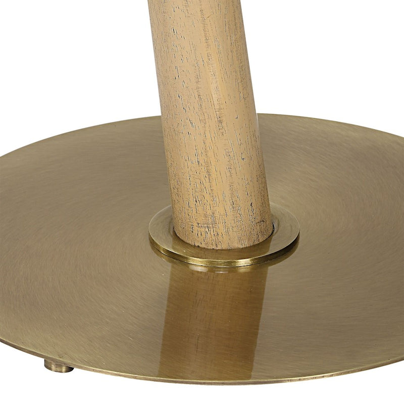 Uttermost Kennett 1 Light Wooden Floor Lamp