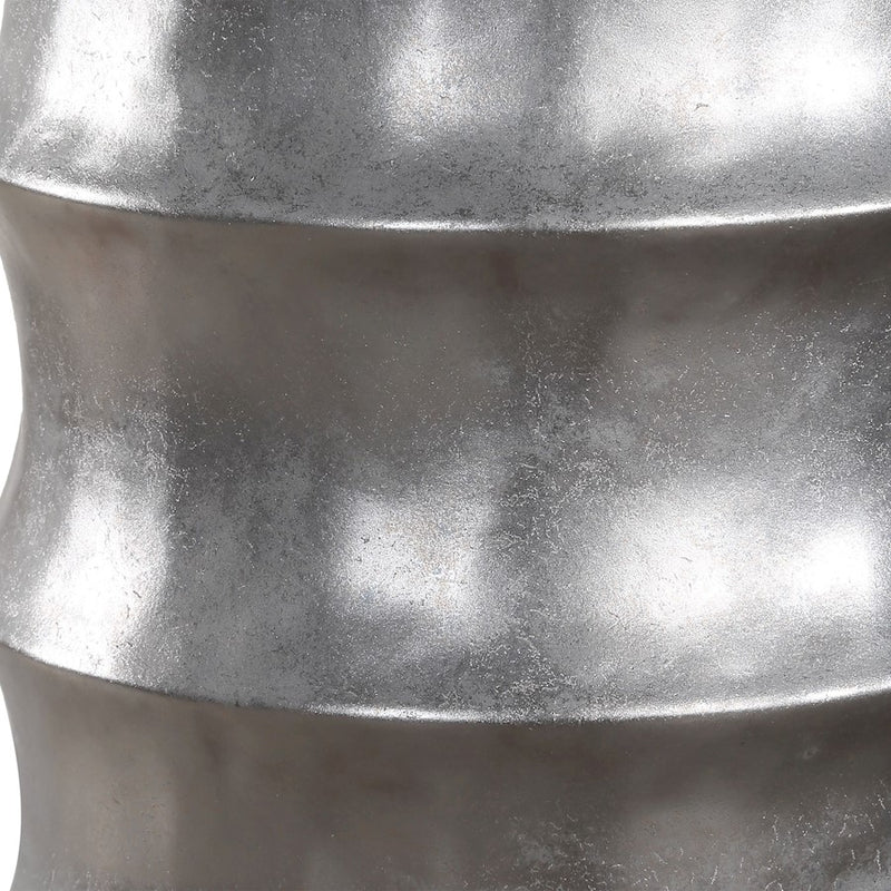 Uttermost Corvair 1 Light Scalloped Table Lamp, Bronze