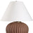 Uttermost Keoghan 1 Light Terracotta Table Lamp