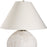 Uttermost Meryl 1 Light Aged White Table Lamp