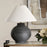 Uttermost Tramore 1 Light Rustic Charcoal Table Lamp