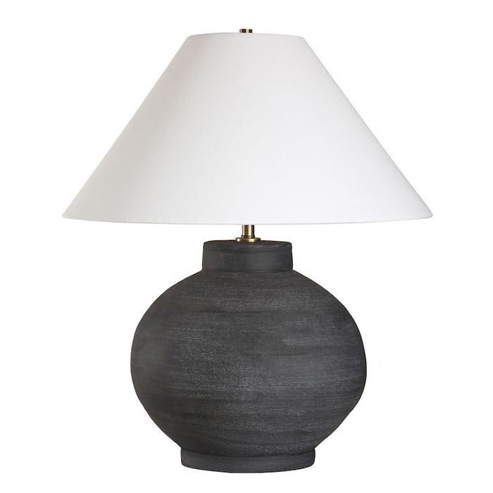 Uttermost Tramore 1 Light Rustic Charcoal Table Lamp