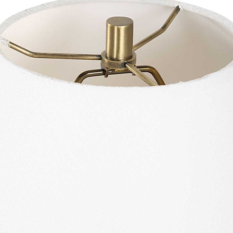 Uttermost Tramore 1 Light Rustic Charcoal Table Lamp