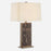 Uttermost Lafferty 1 Light Marble Table Lamp, Brown - 30501-1