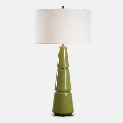 Uttermost Mendell 1 Light Moss Green Table Lamp - 30502