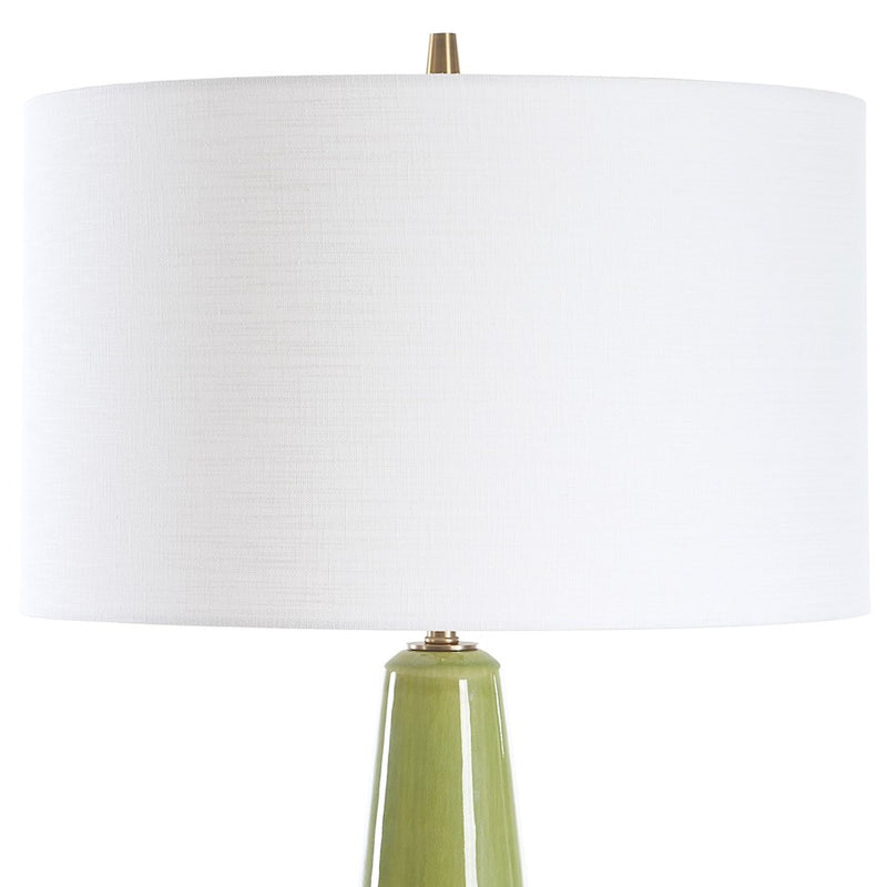 Uttermost Mendell 1 Light Moss Green Table Lamp