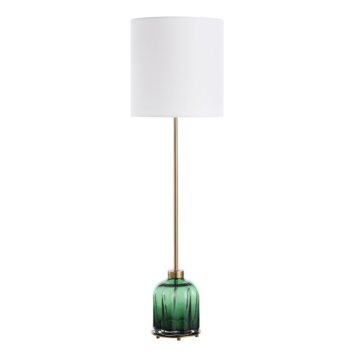 Uttermost Lois 1 Light Green Glass Buffet Lamp
