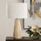 Uttermost Maury 1 Light Travertine Table Lamp