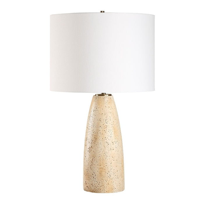 Uttermost Maury 1 Light Travertine Table Lamp