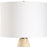 Uttermost Maury 1 Light Travertine Table Lamp