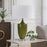 Uttermost Adela 1 Light Moss Green Table Lamp