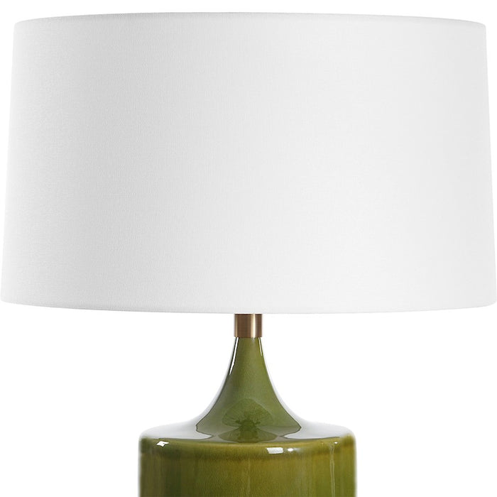 Uttermost Adela 1 Light Moss Green Table Lamp