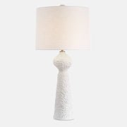 Uttermost Sonata 1 Light Textured White Table Lamp - 30511