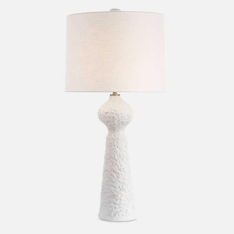 Uttermost Sonata 1 Light Textured White Table Lamp - 30511