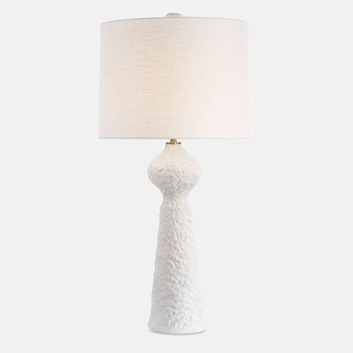 Uttermost Sonata 1 Light Textured White Table Lamp - 30511