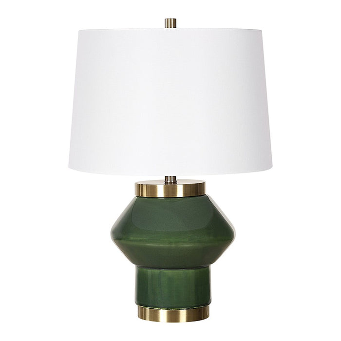 Uttermost Tayson 1 Light Jade Green Table Lamp