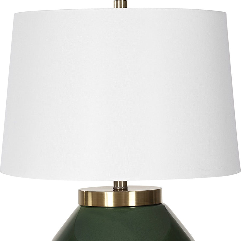 Uttermost Tayson 1 Light Jade Green Table Lamp
