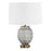 Uttermost Acosta 1 Light Ribbed Table Lamp, Bronze