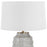 Uttermost Acosta 1 Light Ribbed Table Lamp, Bronze
